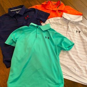 Youth boys polo shirts Under Armour